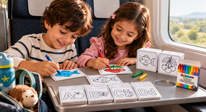 Color & Learn Flashcards