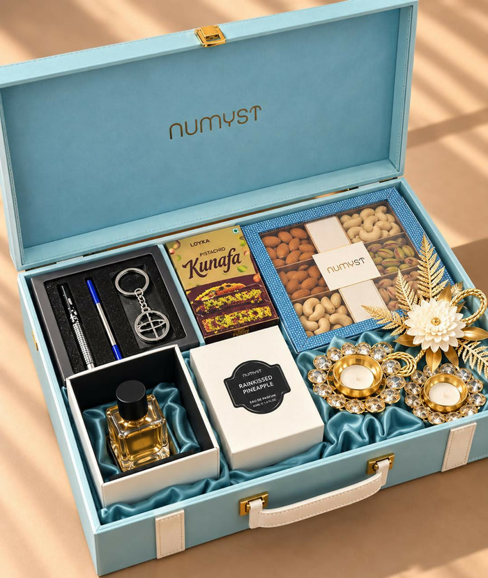 Royale Powder Blue Executive Hamper Briefcase