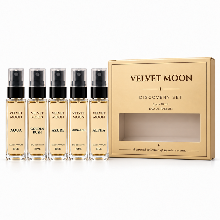 VelvetMoon Men’s Discovery Set – 5 × 10 ml Eau de Parfum