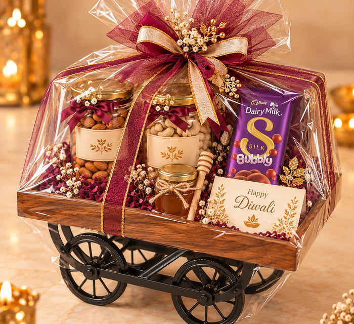 0065 Royal Diwali Cart Gift Hamper