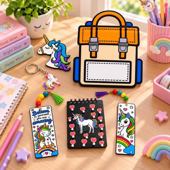 Unicorn-Themed Kids Gift Set