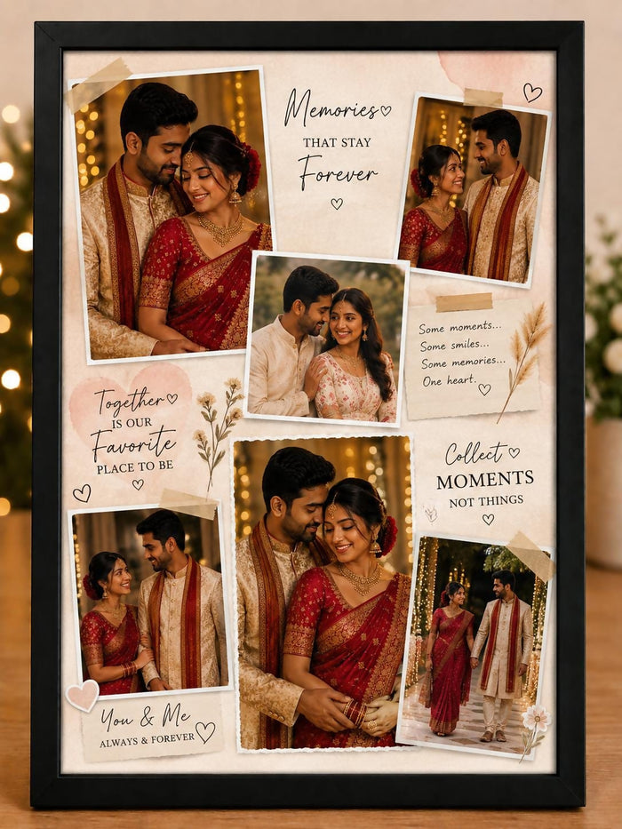 0066 Personalized Custom Photo Collage Frame