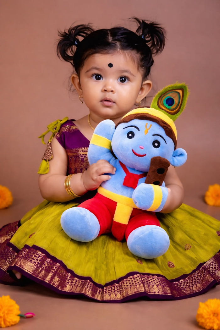0060 Bal Krishna Plush Soft Toy