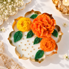Golden-Marigold-Floral-Candle-Dish