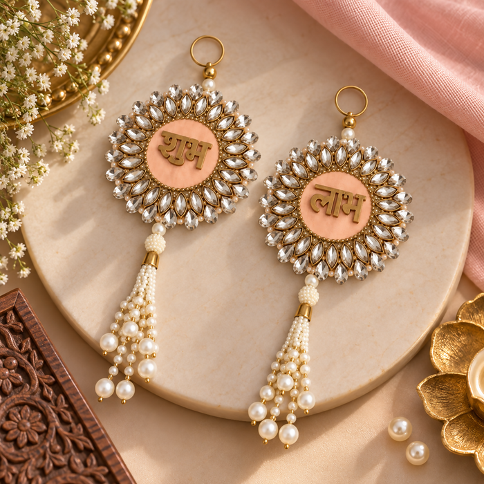 0033 The Pearl Aura Shubh-Labh Hangings