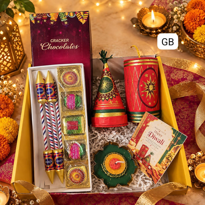 0054 Festive Pataka Sweet & Crunch Diwali Box