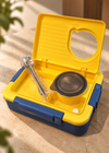 Compartment Lunch Box with Cutlery Set (2)