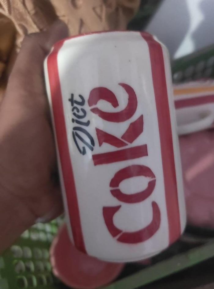 0013 Vintage Diet Coke Can Ceramic Tumbler