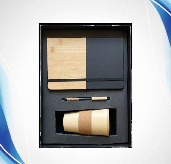 0055 Eco-Executive Bamboo Desk Essentials Set