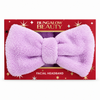 Lavender bow facial headband packaging-1