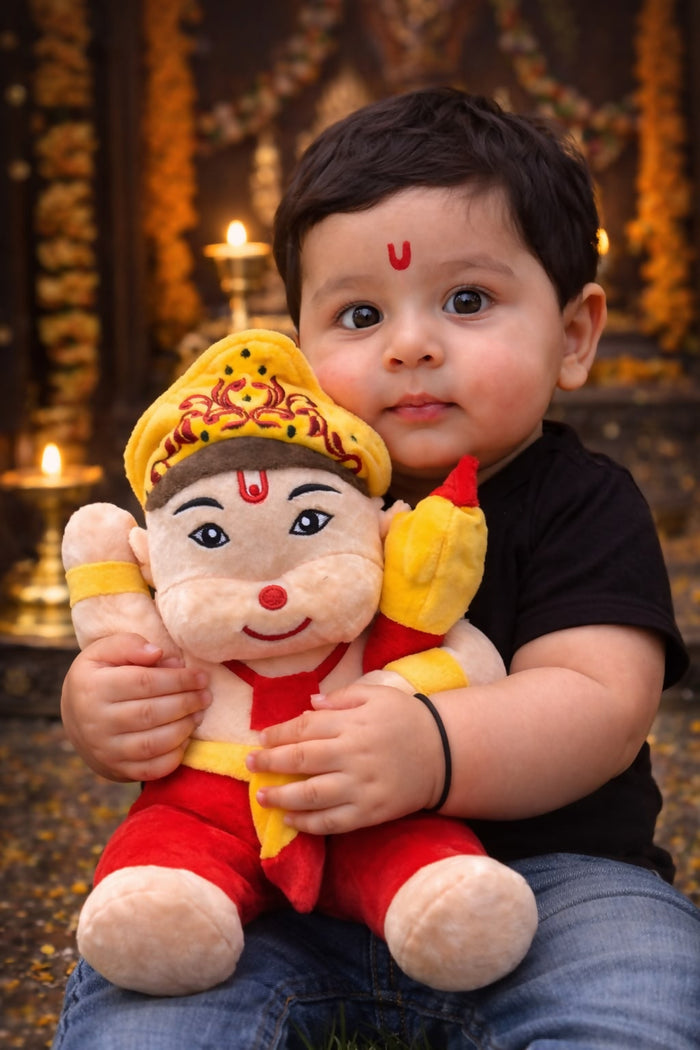 0060 Plush Lord Hanuman Soft Toy