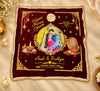 Karwachauth special velvet thal cover (1)