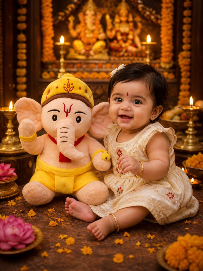 0060 Bal Ganesha Plush Doll