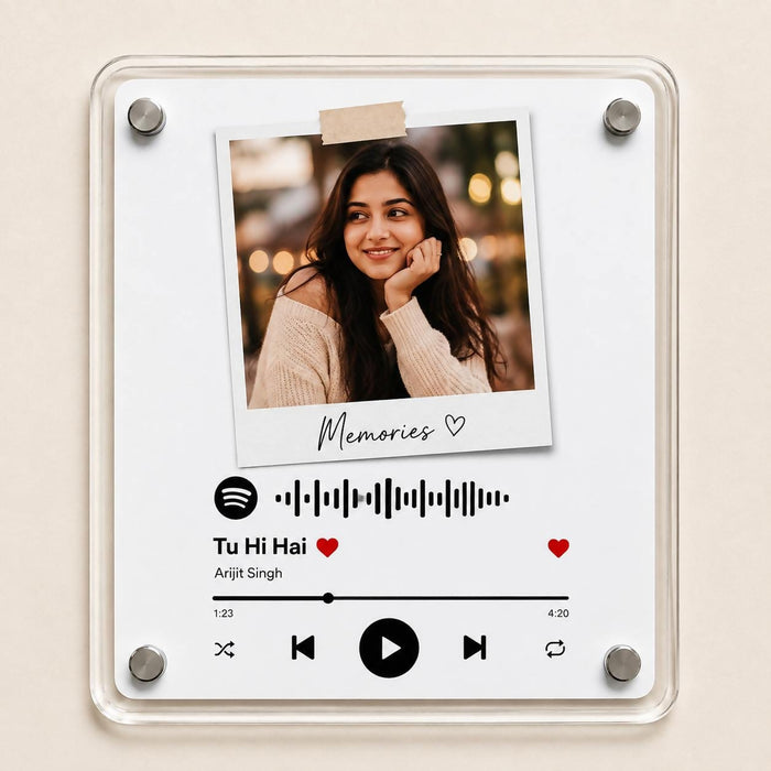 0066 Personalized Acrylic Magnetic Photo Frame
